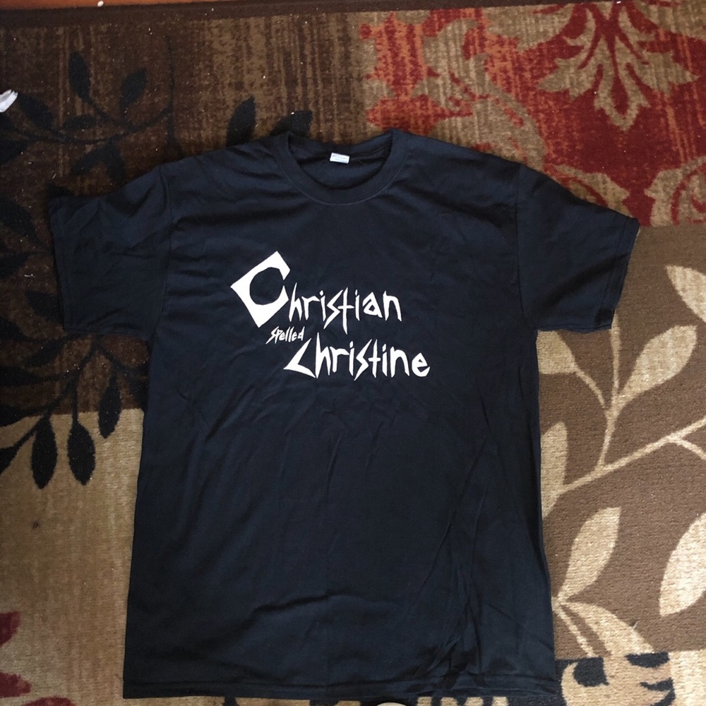 Personal brand ChristianspelledChristine t-shirts